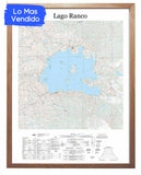 Lago Ranco, IGM | Mapa IGM | Con o sin marco | Mapas del sur
