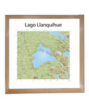 Lago Llanquihue | Mapa IGM | Con marco o sin Marco | Mapas del Sur